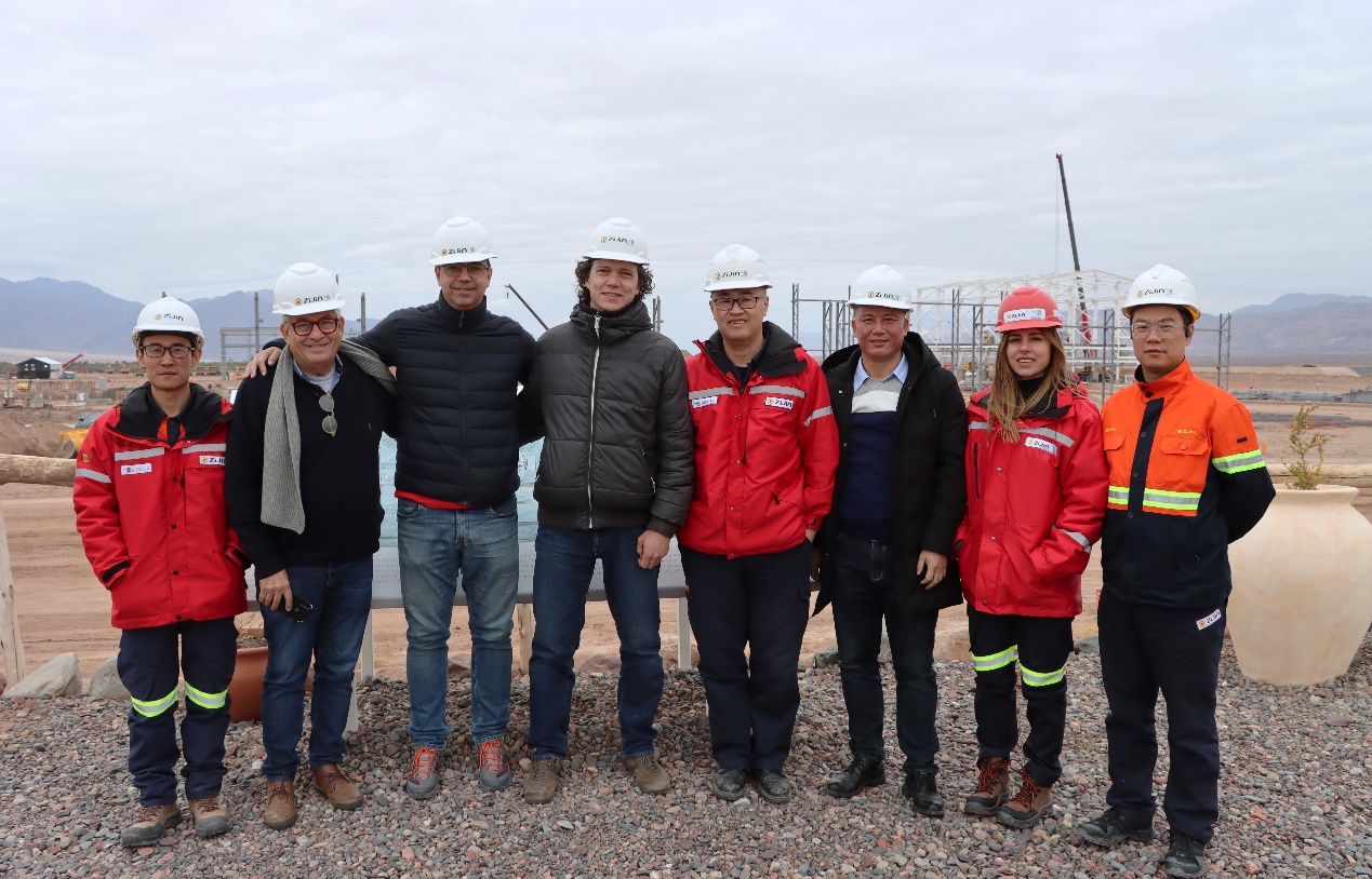 阿根廷国务机构代表考察锂业科思