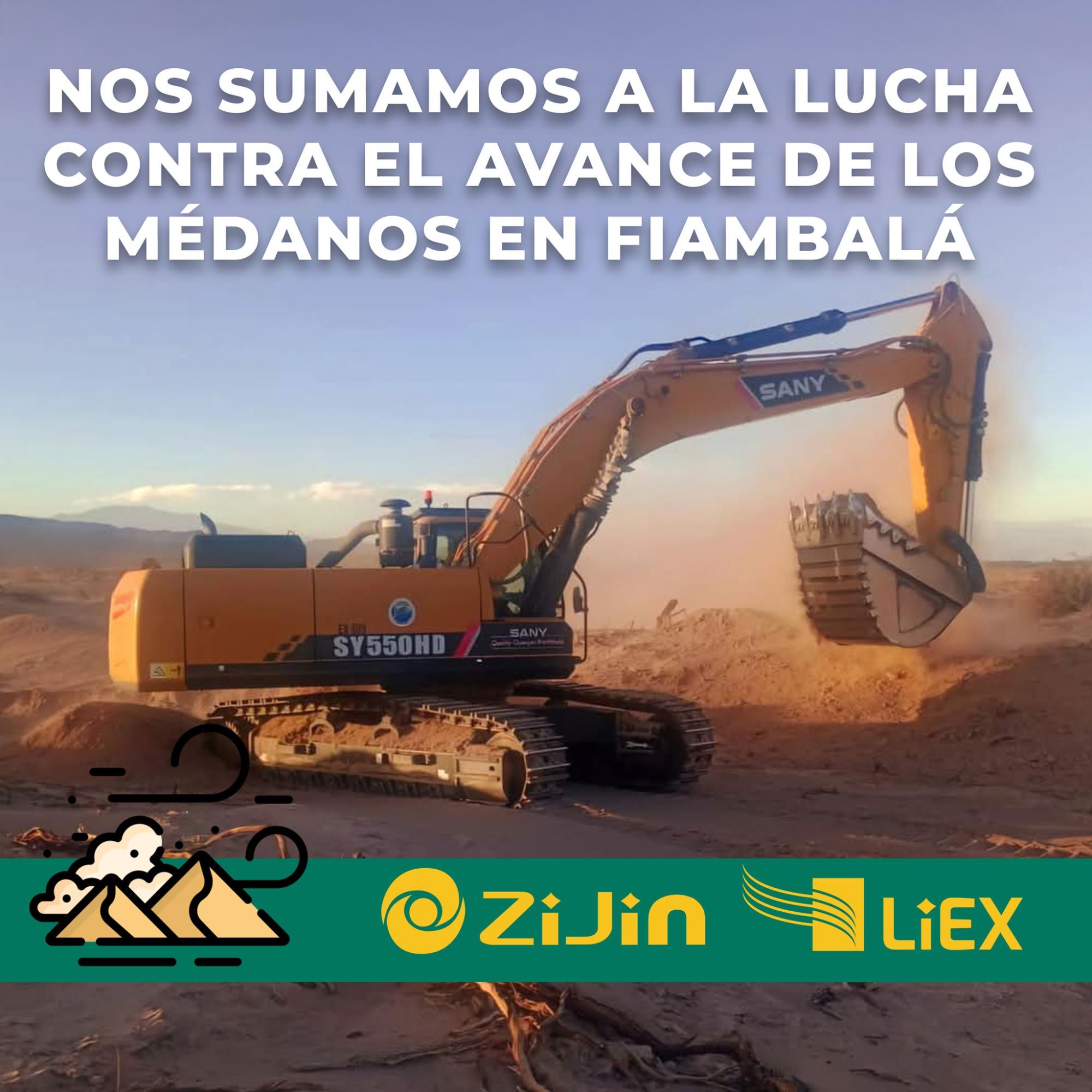 NOS SUMAMOS A LA LUCHA CONTRA EL AVANCE DE LOS MÉDANOS