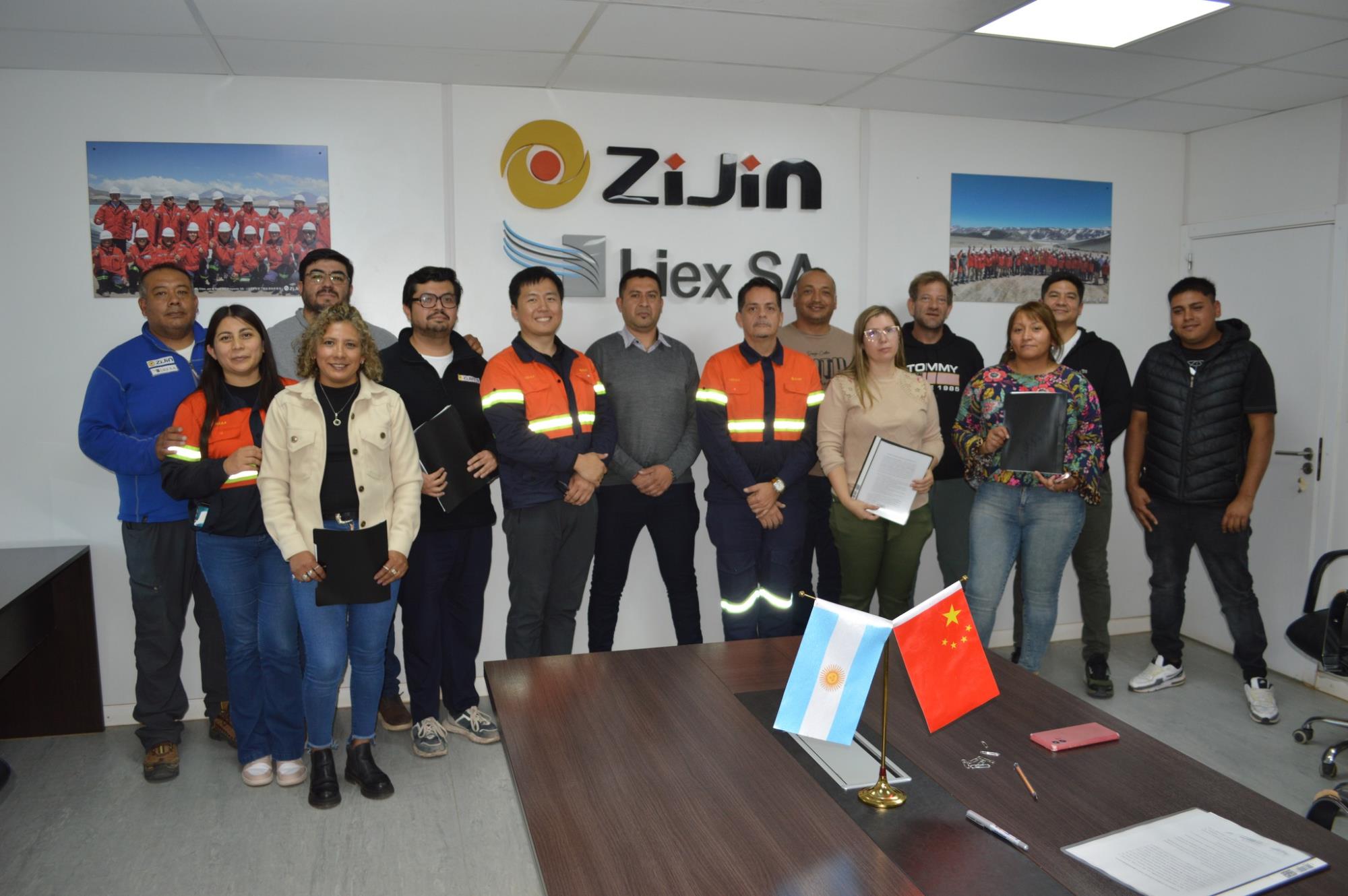 ZIJIN-LIEX Y PROVEEDORES DE FIAMBALÁ INICIAN UNA NUEVA ETAPA DE CONFIANZA Y PROGRESO