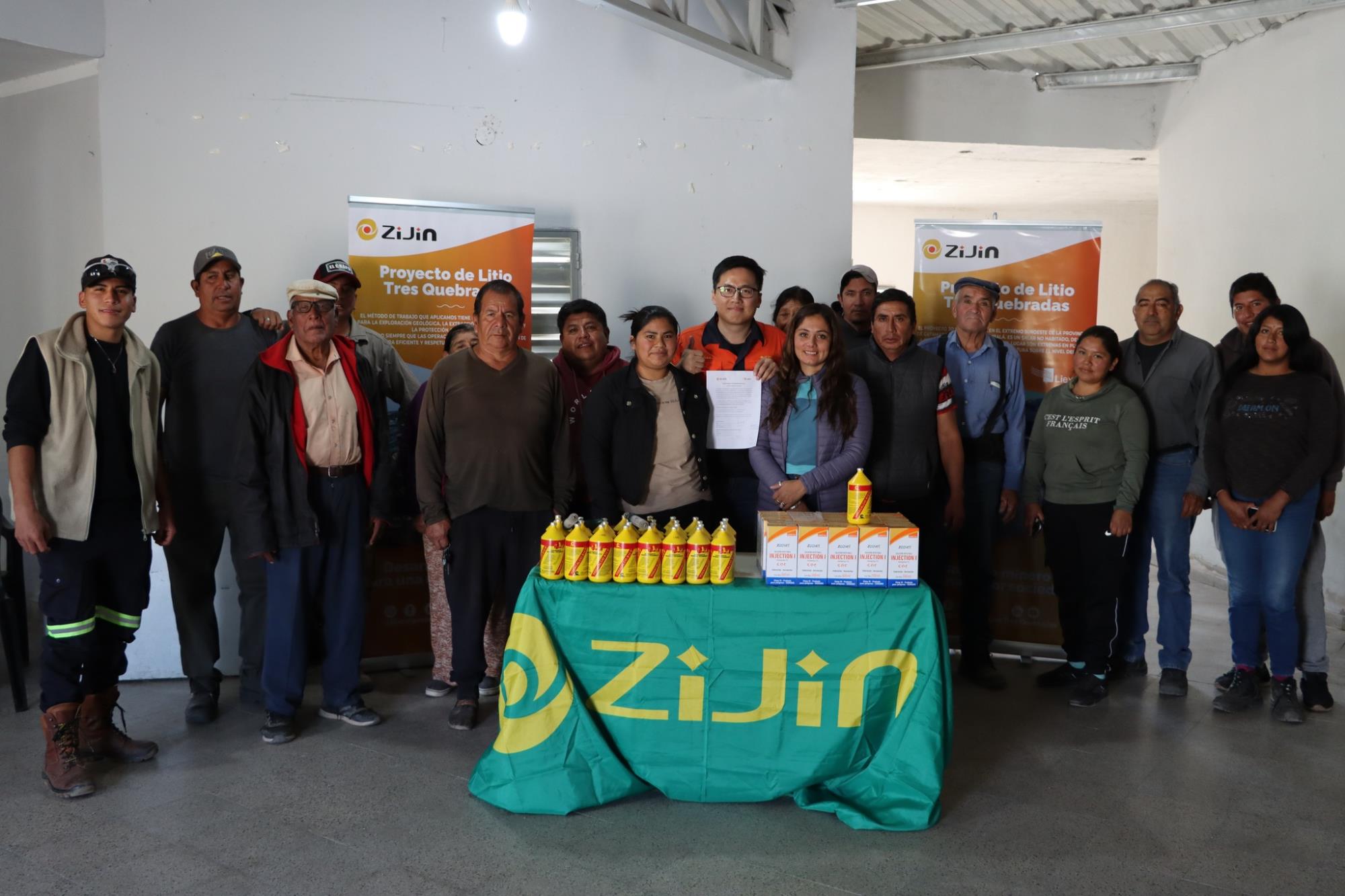 APOYO A PRODUCTORES GANADEROS DE LA ZONA NORTE DE FIAMBALÁ