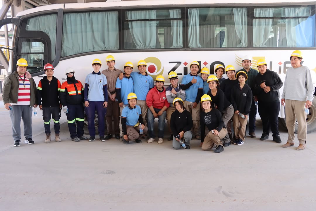 RECIBIMOS A LA E.P.E.T. N°3 DE TINOGASTA EN NUESTRA PLANTA DE PROCESOS